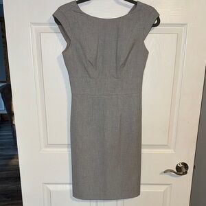 The Limited Classic Gray Midi Dress